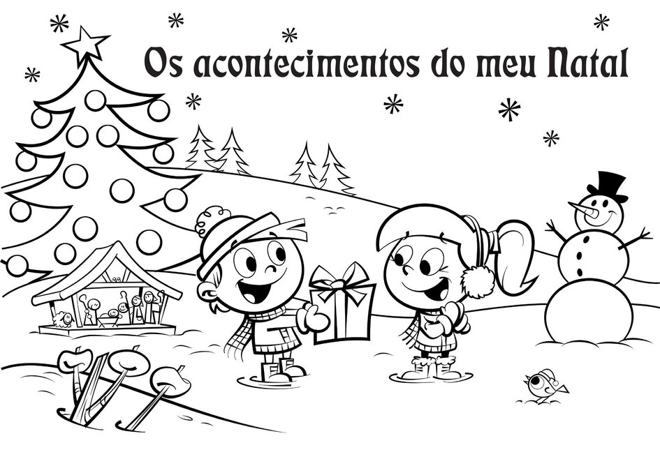 Páginas Para Colorir: Os acontecimentos do meu Natal | Meu Estúdio Maravilhoso Páginas Para Colorir: Os acontecimentos do meu Natal | Meu Estúdio Maravilhoso