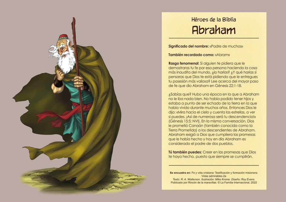 Arriba 96+ Imagen Padre Abraham Biblia - Abzlocal.mx