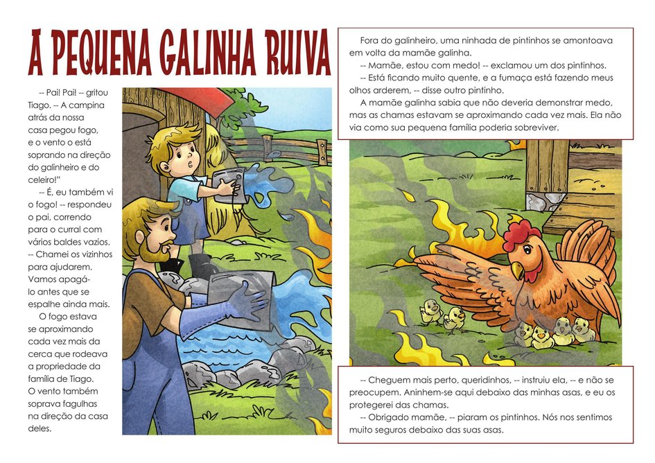 A galinha ruiva Disney - Adaptação muito fofa ! The wise little hen 