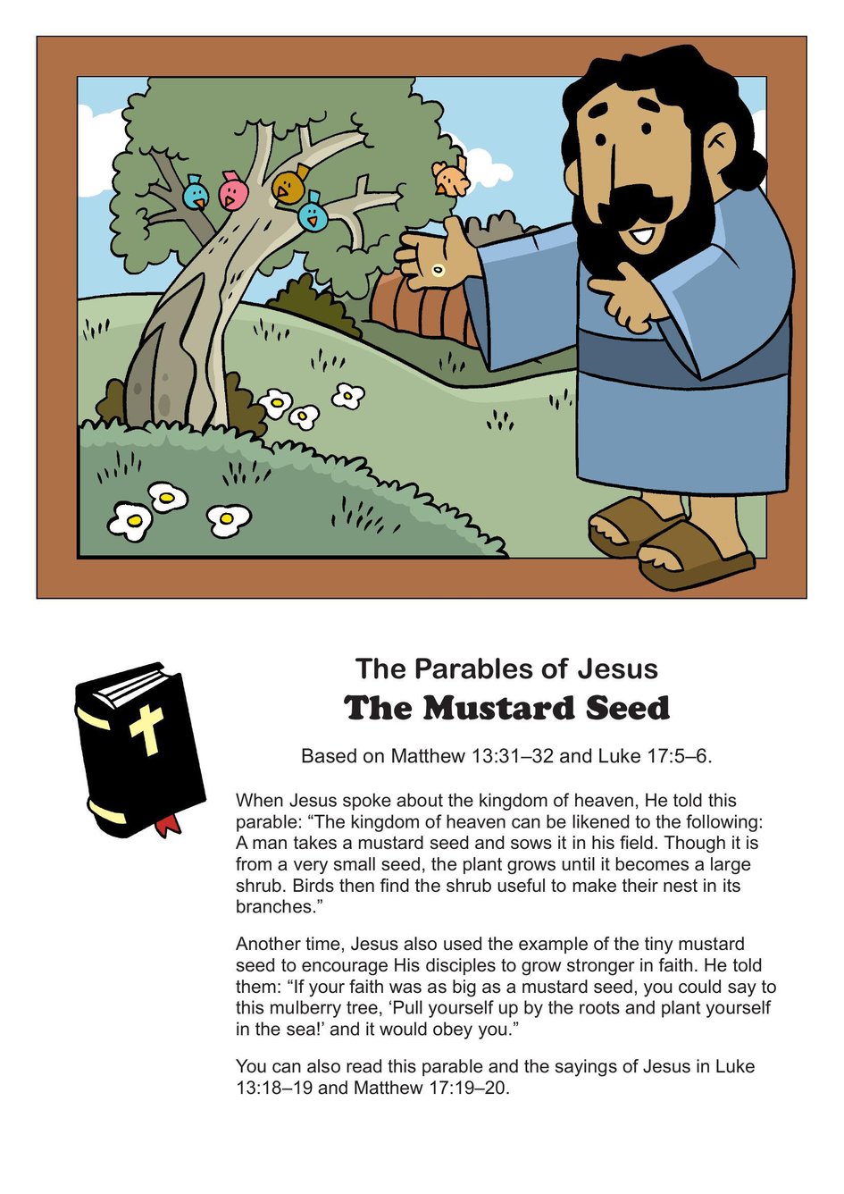 The Parables of Jesus: The Mustard Seed | My Wonder Studio