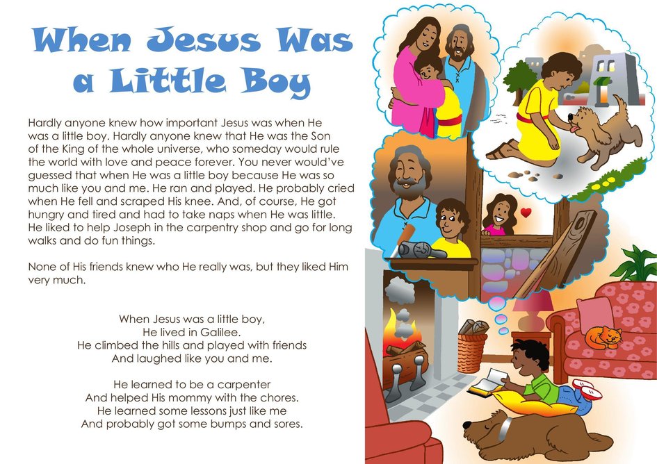 when jesus was a boy